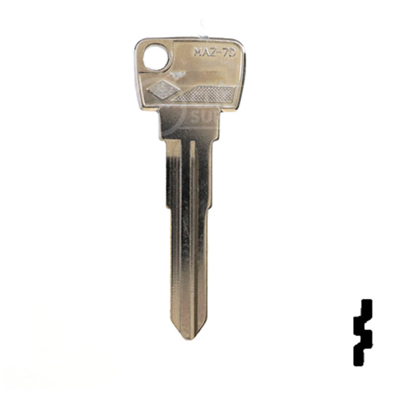 Uncut Key Blank | Mazda | X201 (MZ19) — CLK Supplies