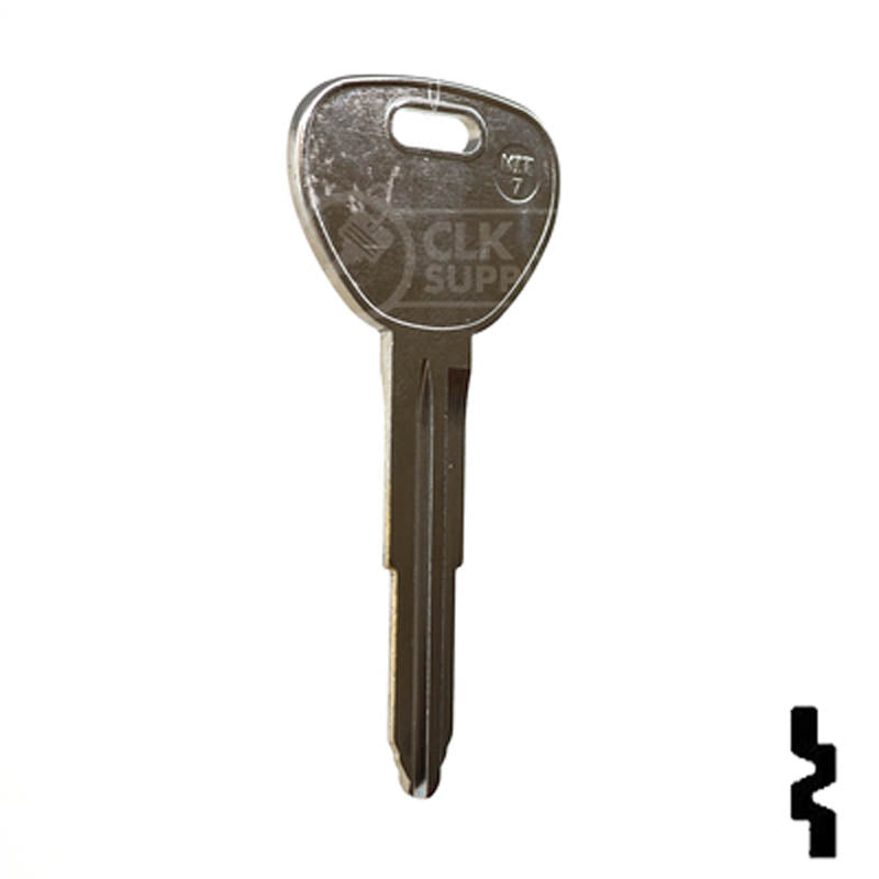 Uncut Key Blank | Mitsubishi | X245 ( MIT4 ) — CLK Supplies Uncut Key Blank | Mitsubishi | X245 ( MIT4 ) — CLK Supplies