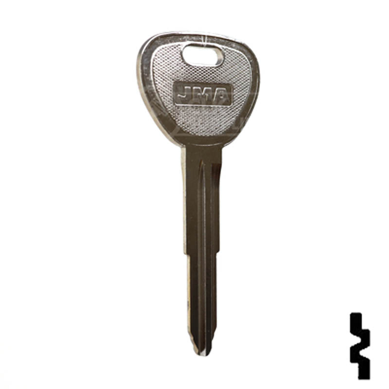 Uncut Key Blank | Mitsubishi | X245 ( MIT4 ) — CLK Supplies