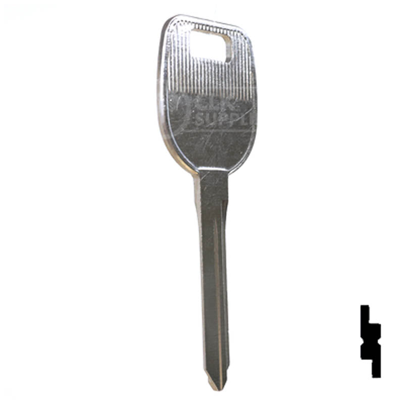Uncut Key Blank | Mitsubishi | X263 ( MIT6 ) — CLK Supplies