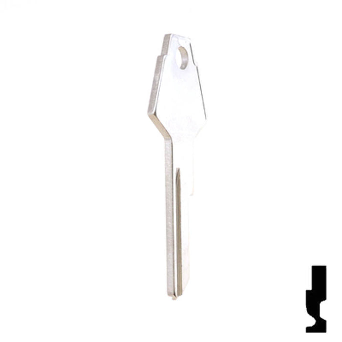 2004 Dodge Ram Key 2X UNCUT KEY BLANKS FOR CHRYSLER, DODGE, JEEP – EMERGENCY INSERT FOR KEY FOBS M3N40821302 Replacement Blade - Foto 4