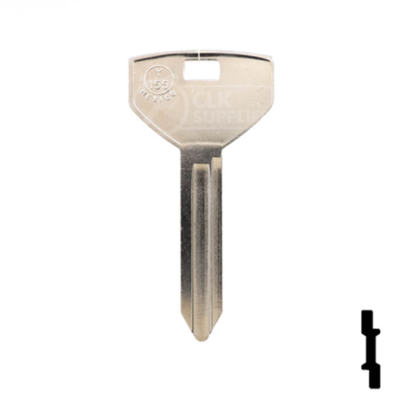 Uncut Key Blank | Chrysler | Y155, P1793 — CLK Supplies