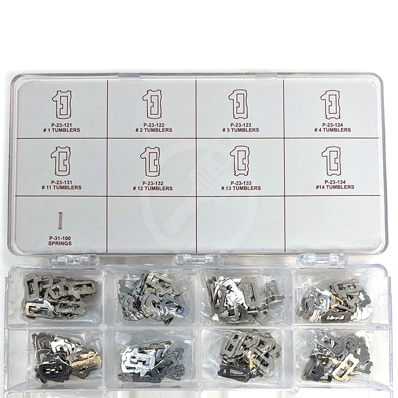 ASP GM High Security Lock and Wafer Kit (5 locks, 1 kit) — CLK
