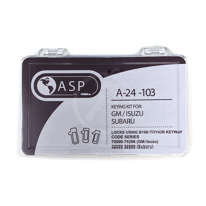 K2 FUSE シリーズ ビンディングセット　155 Chevrolet & Subaru Pinning Pinning Kit (A-24-103) — CLK Supplies