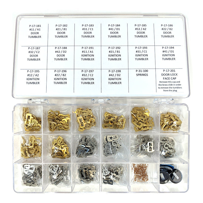 Fiat & RAM High Security Keying Kit (A-17-117) — CLK Supplies
