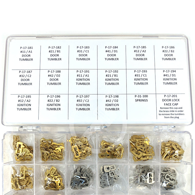 Fiat & RAM High Security Keying Kit (A-17-117) — CLK Supplies