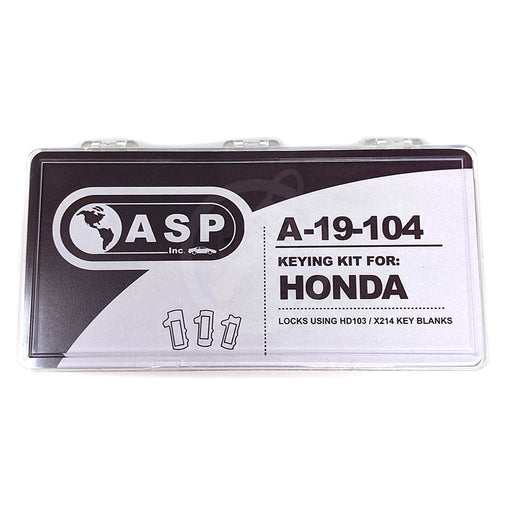 Honda HD106 keying kit (A-19-104) Automotive Pinning Kit ASP