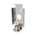 3/8" Unpainted Assembled DL Mount w/Connector, C Clip & Screws Door Loop Accessory Keedex