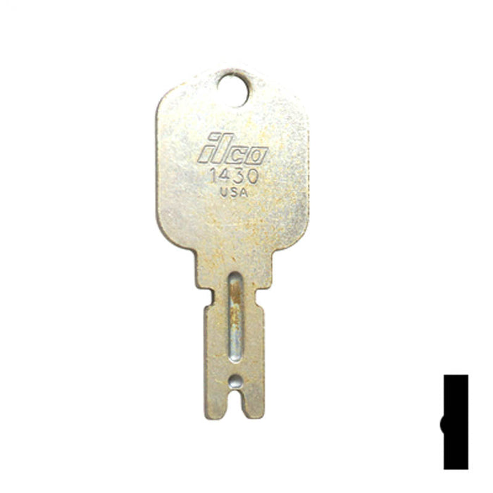 1430 Clark, Yale Fork Lift Key Equipment Key Ilco