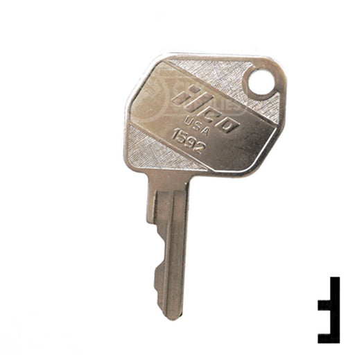 1592 Ford Tractor Key Equipment Key Ilco
