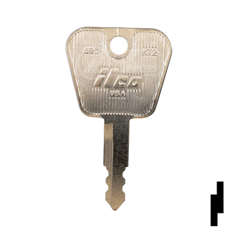Key Blank | Kioti Tractors | 1695, KT2 — CLK Supplies