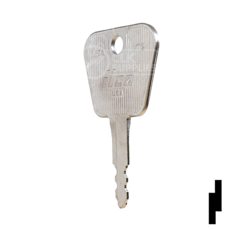 Key Blank | Kioti Tractors | 1695, KT2 — CLK Supplies