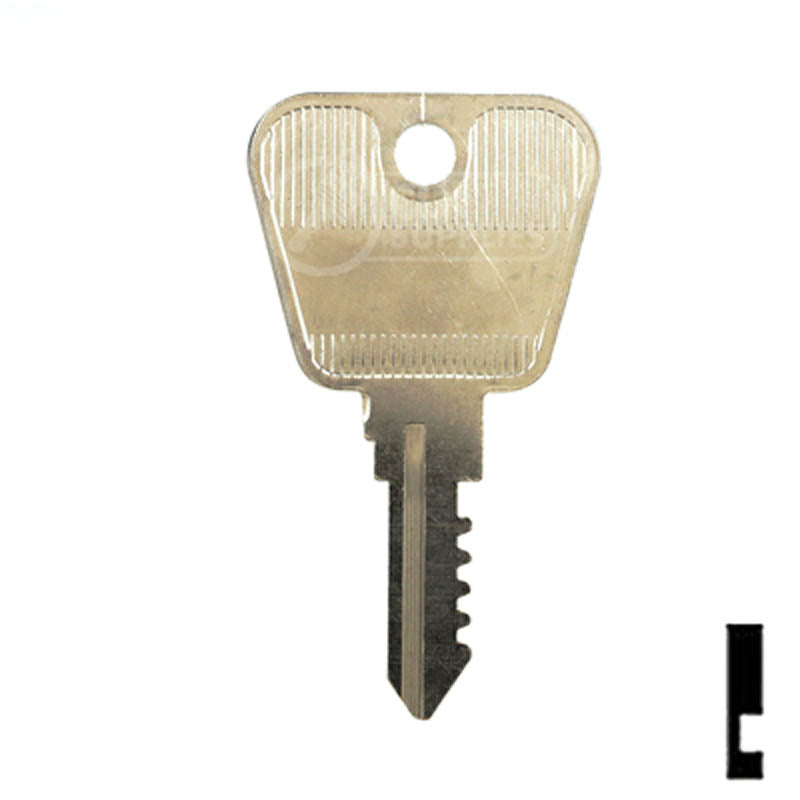 Key Blank | Kioti Tractors | 1696, KT3 Equipment Key Ilco