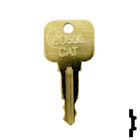 Precut Equipment Key | Caterpillar | BD506