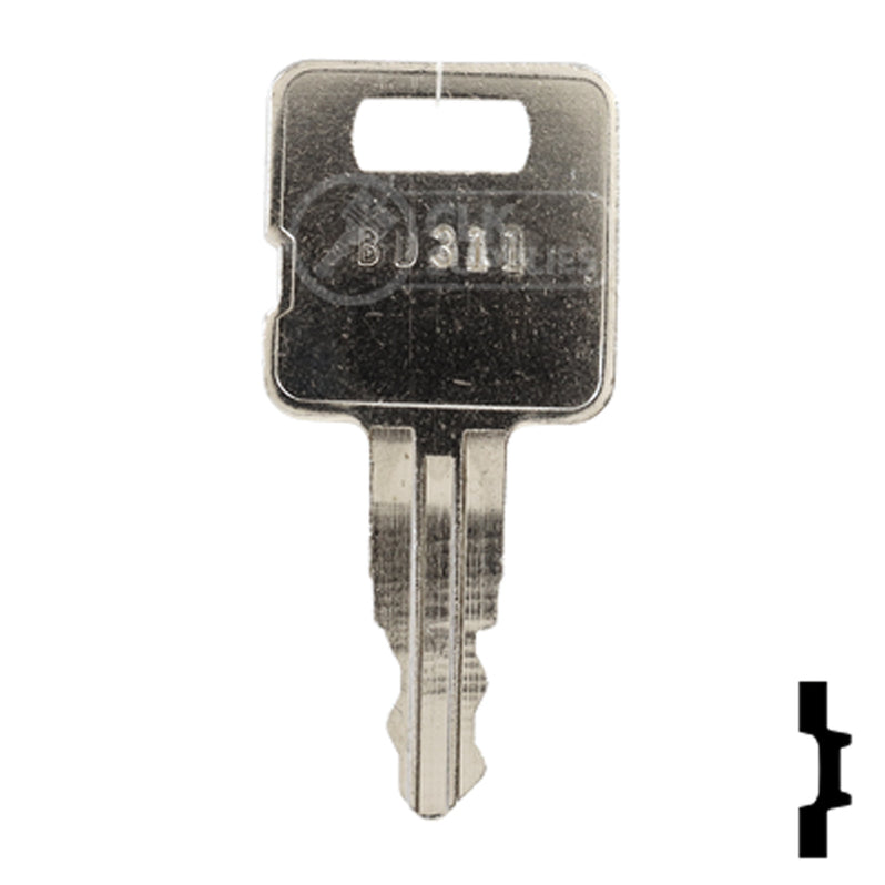 Precut Key Blank Caterpillar BD311 Precut key blank caterpillar bd311