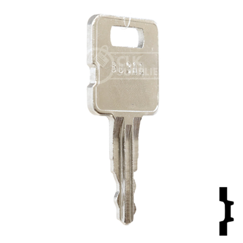 Precut key blank caterpillar bd311