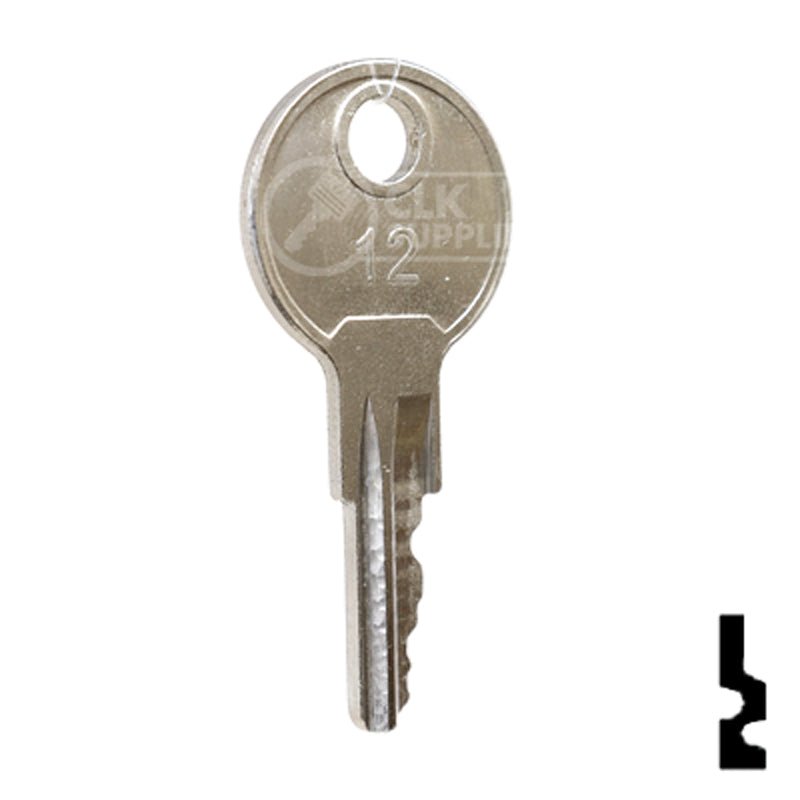 Precut Key Blank | Golf Cart | BD39 Equipment Key Framon Manufacturing Company, Inc