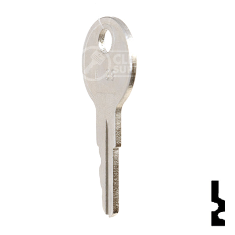 Precut Key Blank | Golf Cart | BD39 Equipment Key Framon Manufacturing Company, Inc
