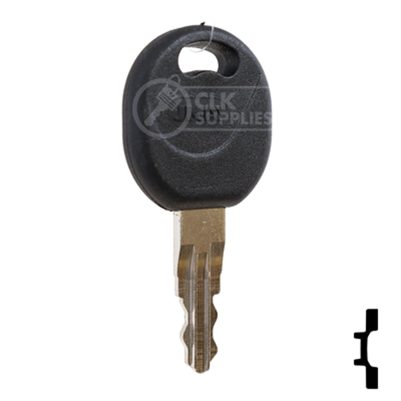 Precut Plastic Head Key Blank Caterpillar BD171 Precut plastic head key blank caterpillar bd171
