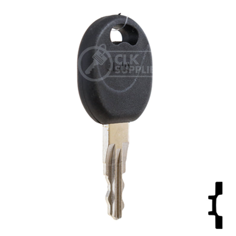 Precut Plastic Head Key Blank Caterpillar BD171 Precut plastic head key blank caterpillar bd171