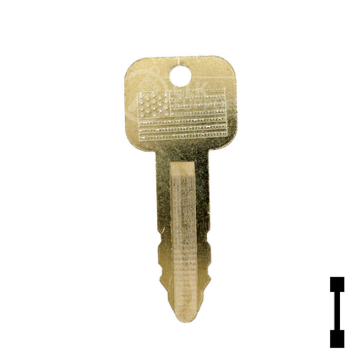 Precut Tractor Key | John Deere, Grasshopper | BD508 Equipment Key Framon