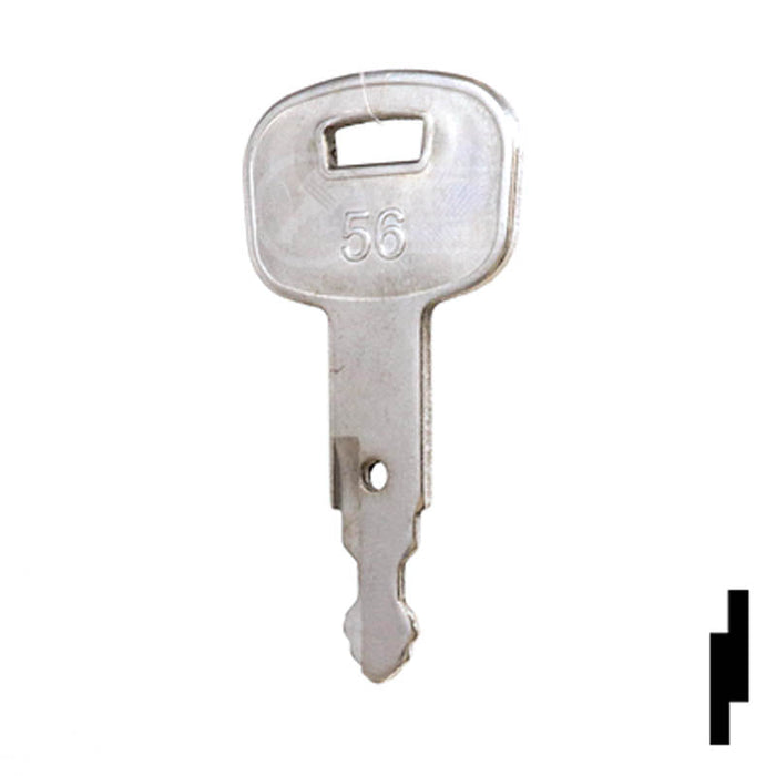 5) Keys For Mitsubishi Forklift Dozer Tractor International CAT Kubota 12343 5) Keys For Mitsubishi Forklift Dozer Tractor International CAT Kubota 12343
