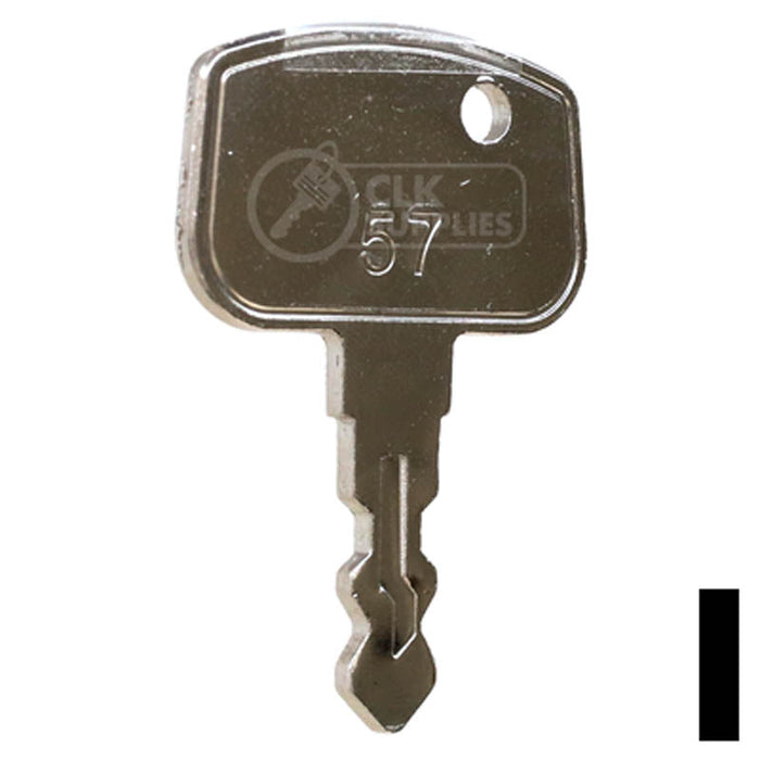 Precut Tractor Key | Kubota | EQ-57, 68920 Equipment Key Cosmic Keys