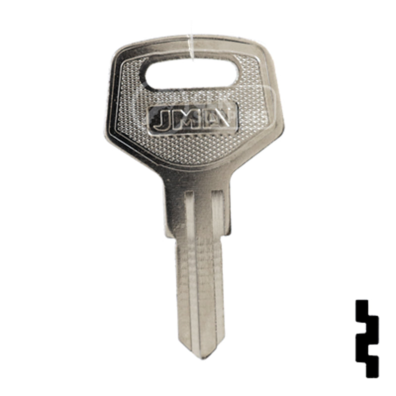 Uncut Key Blank | IKEA Cabinet, Filing Cabinet | HEL-1, ED4 — CLK