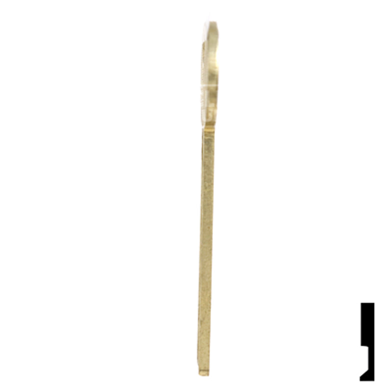 Uncut Key Blank | Kumahira | BD306R Equipment Key Framon Manufacturing Company, Inc