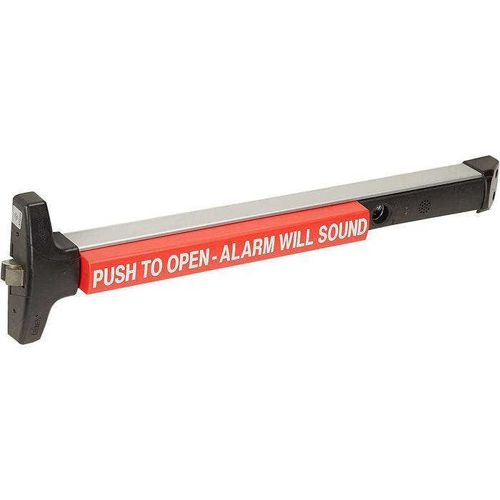 Detex Heavy Duty 48" Alarmed Rim Exit Device | V40 Series | US28 Exit Device Detex