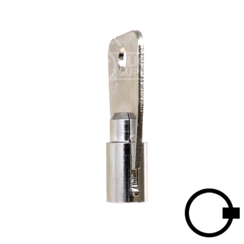 Tubular Key Blank | Small Ace | 1136S — CLK Supplies