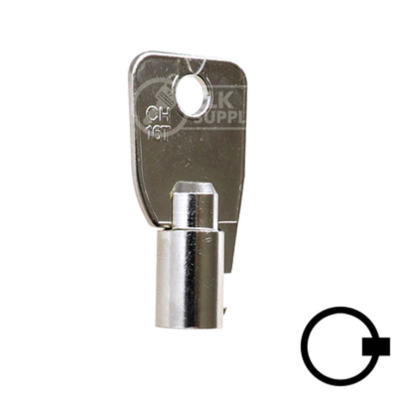 鍵L 真中あきひと　あきねこ ILCO Small Ace Tubular Key Blank 1136S – Locksmith Keyless