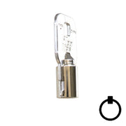 1137S Chicago Tubular Key Flat Steel-Bit-Tubular-Key Ilco