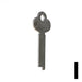 1224 Yale Flat Steel Key Flat Steel-Bit-Tubular-Key Ilco