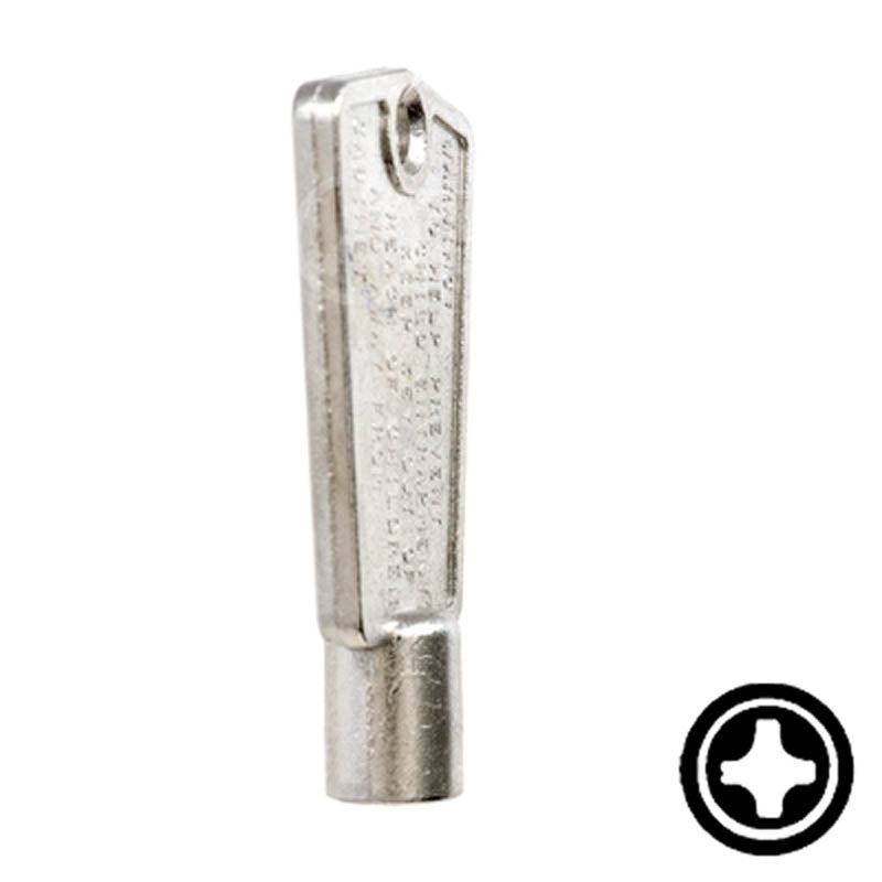 Uncut Key Blank | CompX 