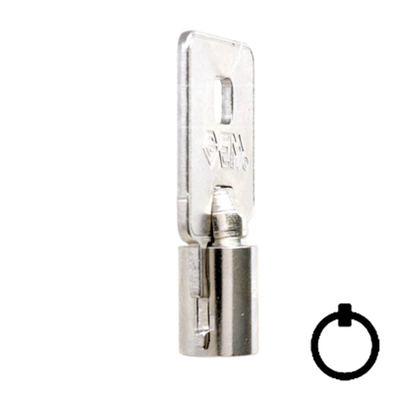 Tubular Key Blank | CompX Fort | 137
