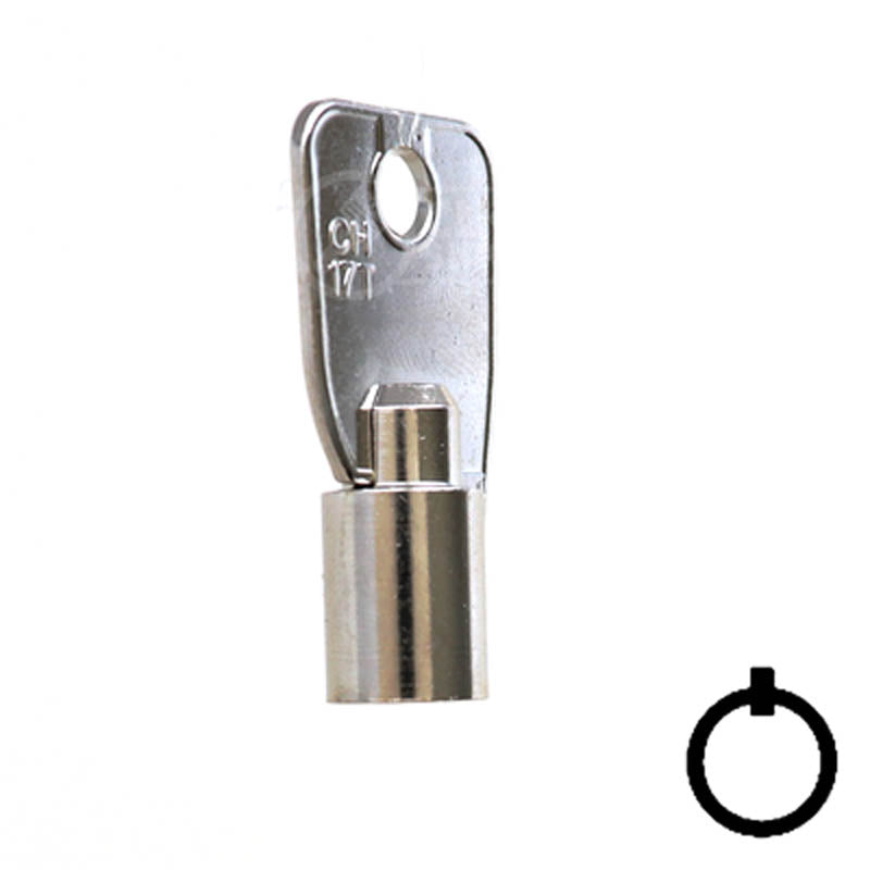 Tubular Key Blank | Large Ace | L1137 — CLK Supplies