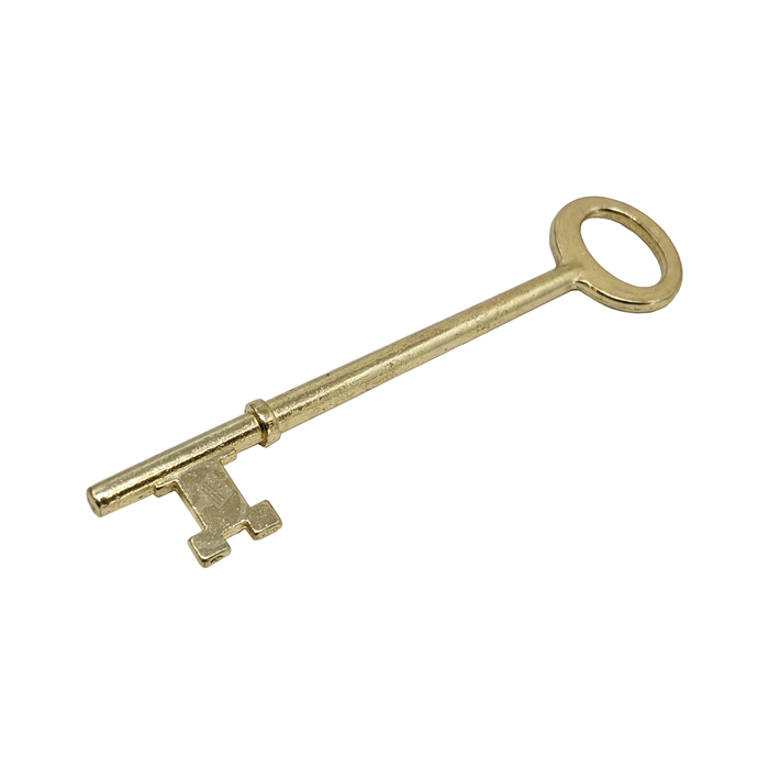 Notch and Flat Skeleton Keys 2/pk Flat Steel-Bit-Tubular-Key Lucky Line