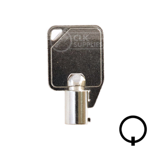 Tubular Key Blank | ACE | BD119 Flat Steel-Bit-Tubular-Key Framon Manufacturing Company, Inc