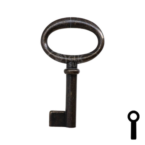 Uncut Key Blank | Barrel Key | 3F-2830