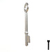 Uncut Key Blank | Bit | 8B Flat Steel-Bit-Tubular-Key Ilco