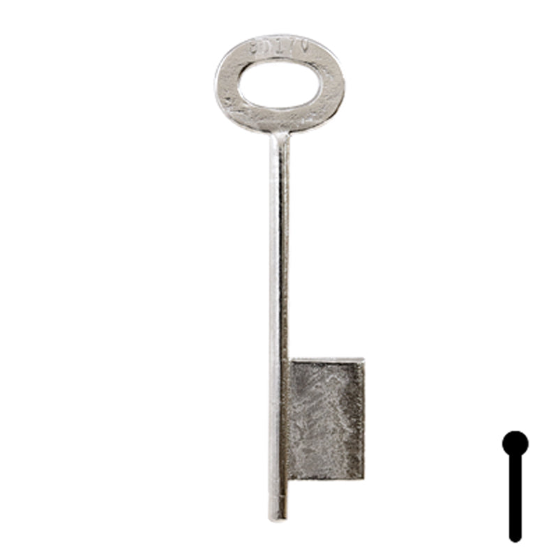 Uncut Key Blank | Bit | BD170 — CLK Supplies