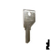 Uncut Key Blank | Dominion Lock | 1866, DO3 Flat Steel-Bit-Tubular-Key Ilco