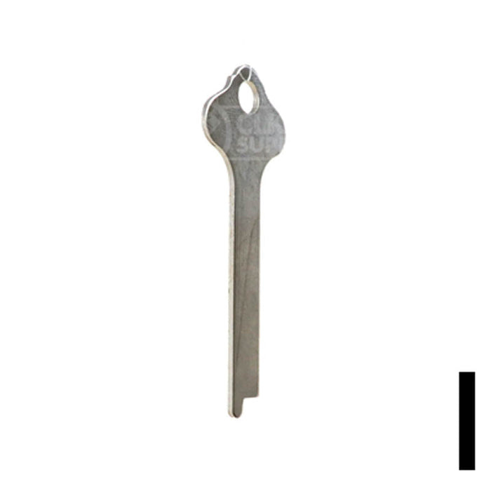 Uncut Key Blank | Eagle | 1215A Flat Steel-Bit-Tubular-Key Ilco