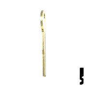 Uncut Key Blank | Flat Steel | LB3 Flat Steel-Bit-Tubular-Key Ilco
