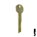 Uncut Key Blank | Flat Steel | LB3 Flat Steel-Bit-Tubular-Key Ilco