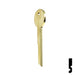 Uncut Key Blank | Flat Steel | LB3 Flat Steel-Bit-Tubular-Key Ilco
