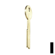Uncut Key Blank | Flat Steel | S&G | 1063D Flat Steel-Bit-Tubular-Key Ilco