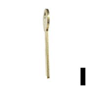 Uncut Key Blank | Flat Steel | S&G | 1063D Flat Steel-Bit-Tubular-Key Ilco