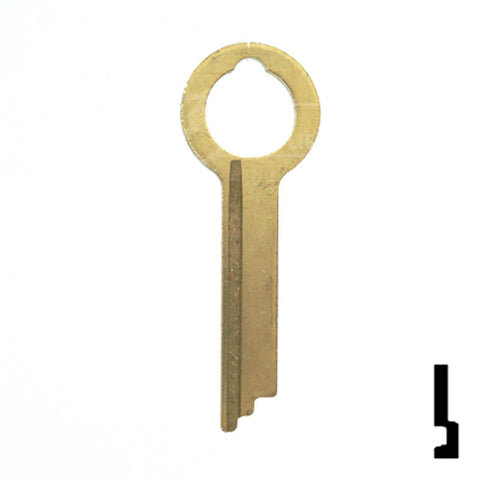 Uncut Key Blank | HHM, York | 1135